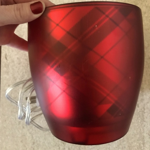 Yankee Candle Scenterpiece In holiday plaid